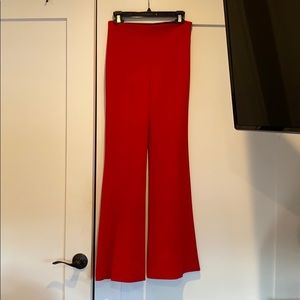 Red express flare pants 🔥